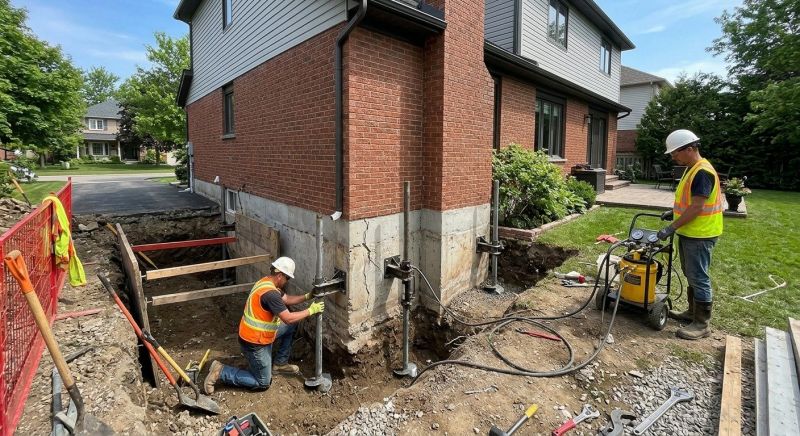Foundation Underpinning in Lancaster County, PA