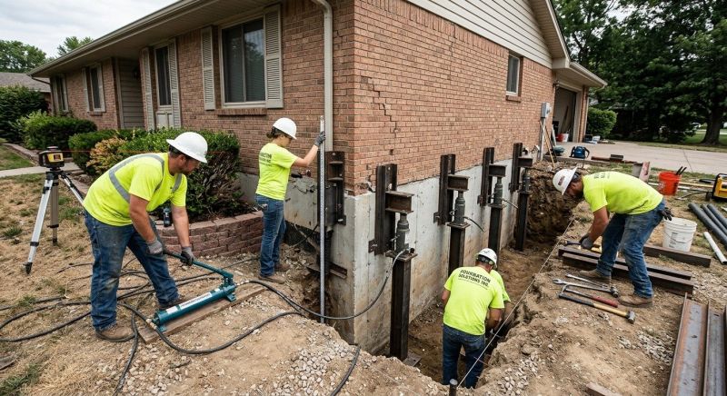 Home Foundation Leveling in Lebanon, PA