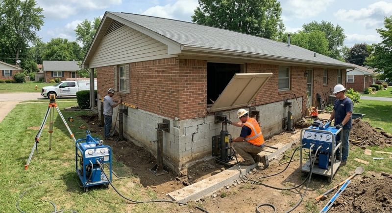Home Foundation Leveling in York, PA