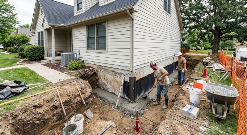 Home Foundation Repair in Lititz, PA