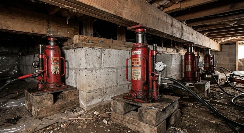 House Settling Repair in Lancaster County, PA