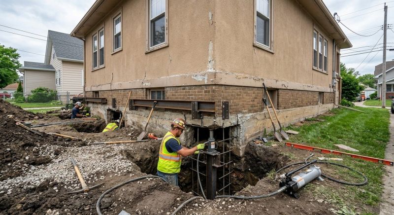 House Underpinning in Lancaster County, PA