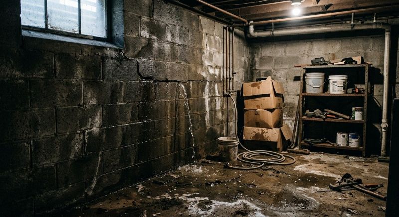 Leaking Foundation Repair in Lancaster County, PA