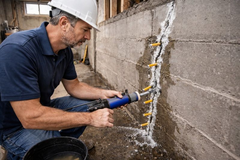 Leaking Foundation Repair in Lancaster County, PA