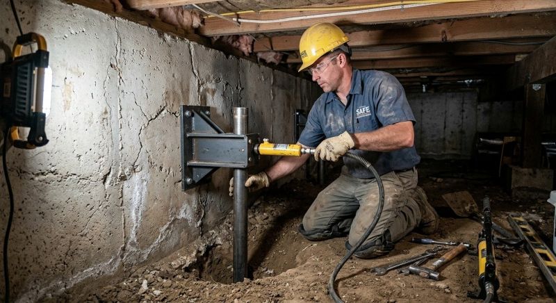 Settling Foundation Service in Lancaster County, PA