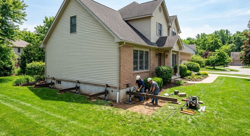 Settling Foundation Service in Mount Joy, PA