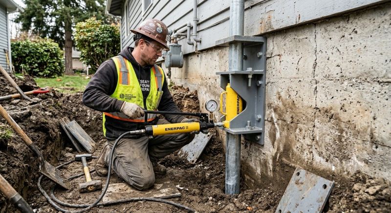 Settling Foundation Service in York County, PA