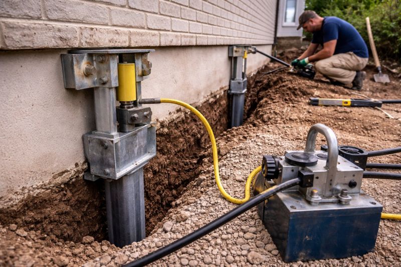 Sinking Foundation Repair in York County, PA