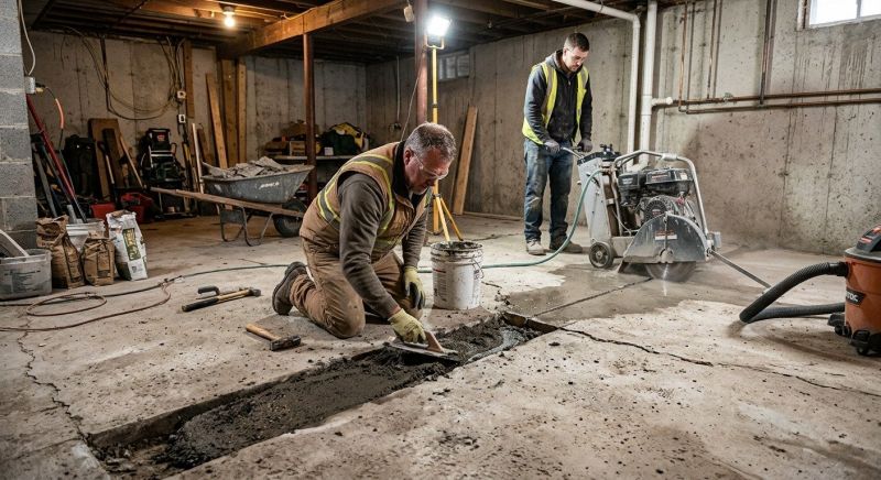 Slab Foundation Repair in Lancaster County, PA