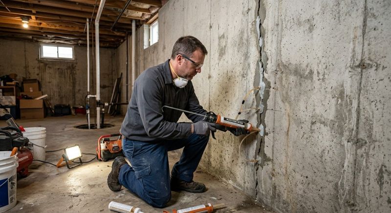 Structural Crack Repair in Lancaster County, PA