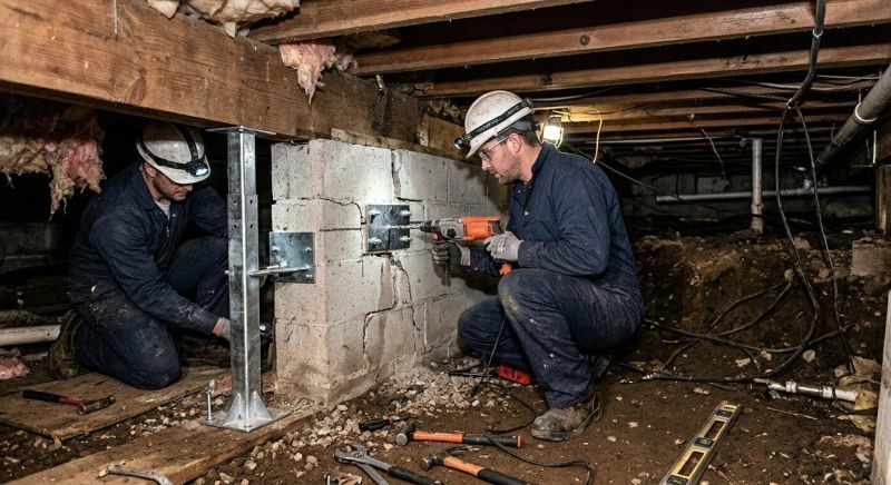 Structural Foundation Repair in Lebanon, PA