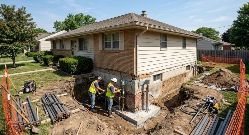 Structural Foundation Repair in Lebanon, PA