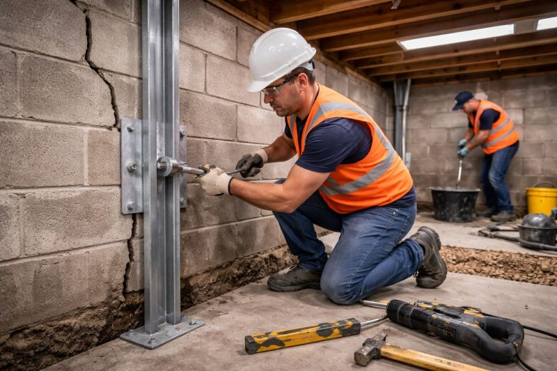 Structural Foundation Repair in Mount Joy, PA