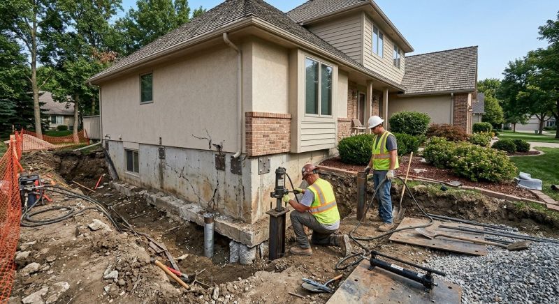 Structural Foundation Repair in Myerstown, PA