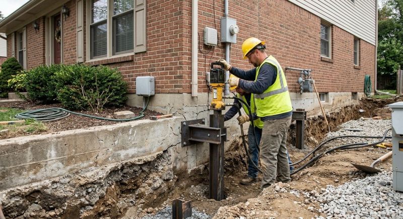 Structural Foundation Repair in Myerstown, PA