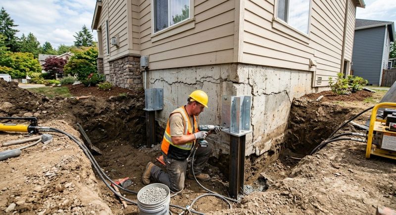 Structural Foundation Repair in Red Lion, PA