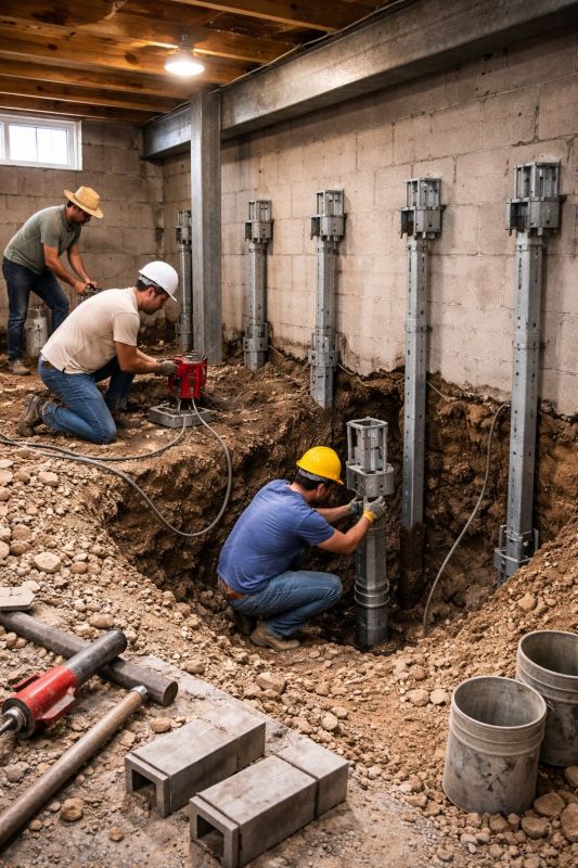Structural Underpinning in Lancaster County, PA