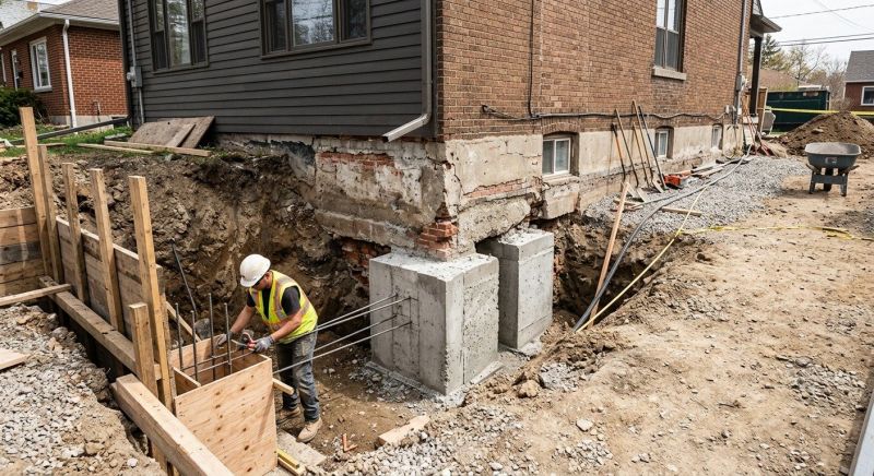 Structural Underpinning in Lancaster County, PA